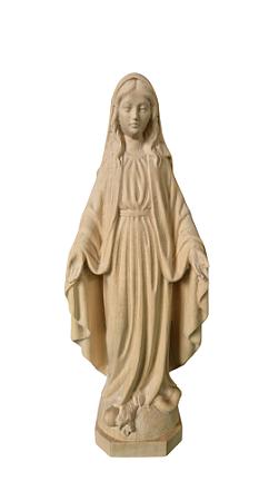 Nossa Sra. Das Graças 20 cm Natural.