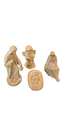 Presépio 7,2 cm 4 peças.