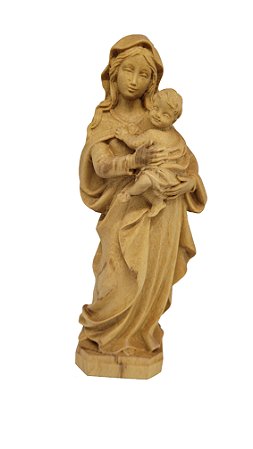 Nossa Sra. Barroca -15 cm - Encerado.