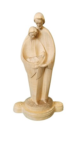 Sagrada Família - 15 cm - Natural com pedestal.