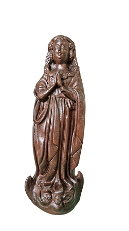 Nossa Senhora Aparecida Facsimile - 38 cm - Escurecida