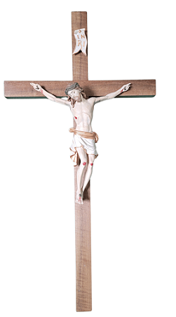 Crucifixo 52 cm - Colorido.