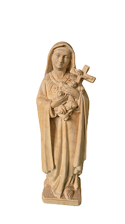 Santa Terezinha do Menino Jesus - 15 cm - Natural