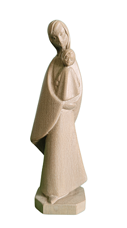 Madona Moderna 12 cm Pintado.