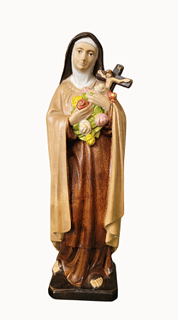 Santa Terezinha do Menino Jesus 20 cm Colorida.