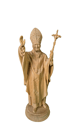 São João Paulo II - 16,2 cm Natural.