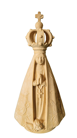 Nossa Senhora Aparecida Estilizada 15 cm Natural.