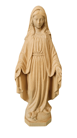 Nossa Senhora Das Graças - 15 cm - Natural.