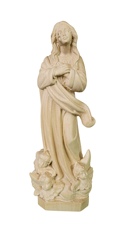 Nossa Senhora Da Conceição - 20 cm - Natural.