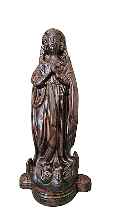 Nossa Senhora Aparecida Facsimile - 38 cm - Escurecida