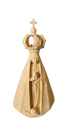 Nossa Senhora Aparecida Estilizada  - 11 cm  - Natural