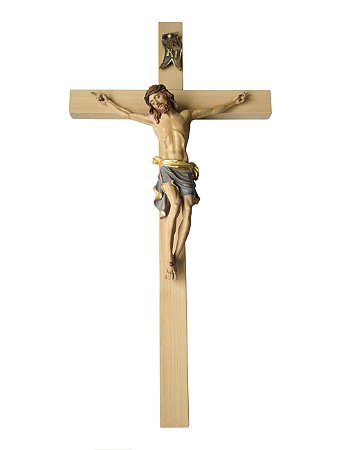 Crucifixo em Madeira - 52 cm