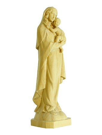 Nossa Senhora Tradicional - 20 cm - Natural