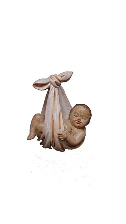Bebê Cegonha - 9,2 cm - Colorido