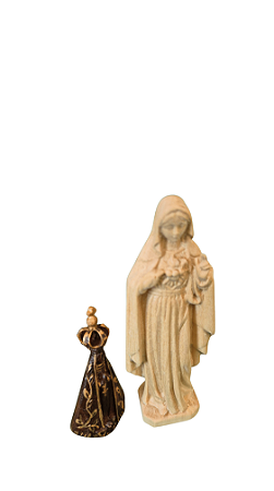 Conjunto Imaculado 9,2 cm & Aparecida 5,5 cm.