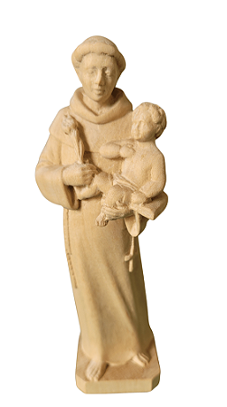 Santo Antônio com Menino  - 15 cm  - Natural