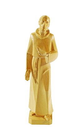 São Francisco Estilizado - 9,2 cm - Natural