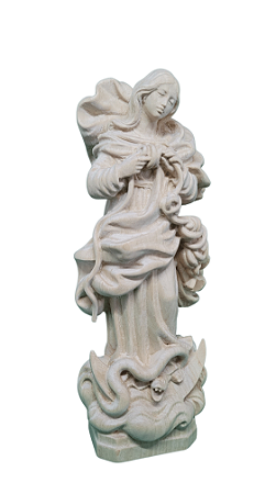 Nossa Senhora Desatadora dos Nós - 20 cm - Natural