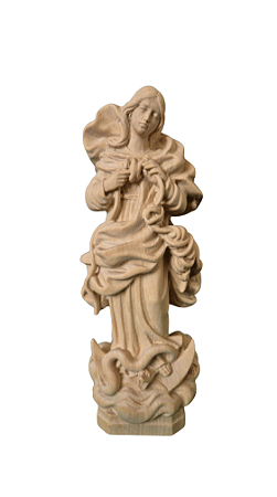 Nossa Senhora Desatadora dos Nós - 20 cm - Natural