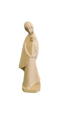 Madona Moderna - 12 cm - Natural.