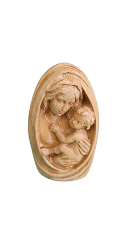 Nossa Senhora Clássica - 10 cm - Encerado.