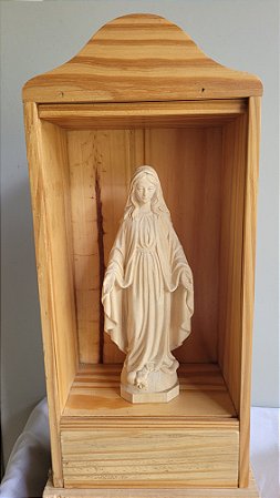 Oratório - 32 cm - Natural.