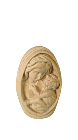 Nossa Senhora Clássica - 10 cm - Natural.