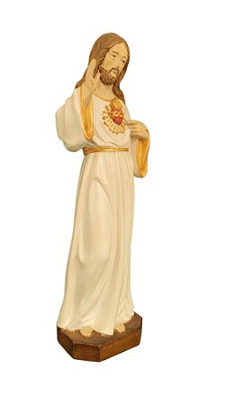 Sagrado Coração de Jesus - 20 cm - Colorido