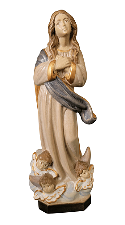 Nossa Senhora Da Conceição  - 20 cm - Colorido.