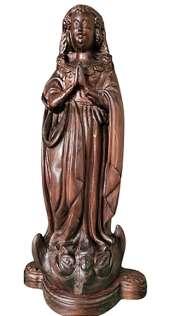 Nossa Senhora Aparecida Facsimile - 38 cm - Escurecida