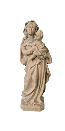 Nossa Senhora Barroca - 30 cm - Natural.