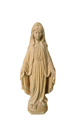 Nossa Senhora das Graças - 15 cm - Natural.
