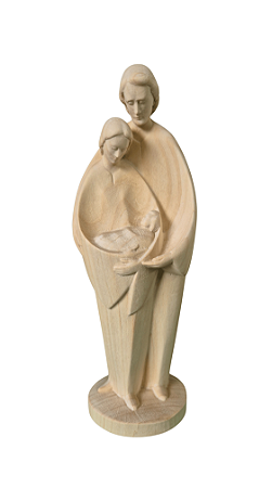 Sagrada Família - 20 cm - com Natural.