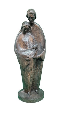 Sagrada Família - 20 cm - com Escurecida.