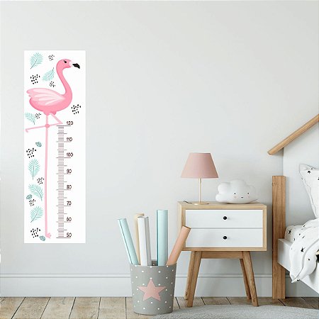 RÉGUA MEDIDORA  INFANTIL FLAMINGO