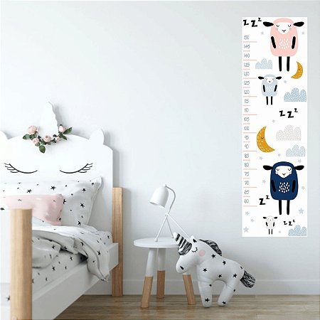 RÉGUA MEDIDORA INFANTIL OVELHAS