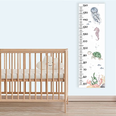 Régua de Crescimento Fundo do Mar