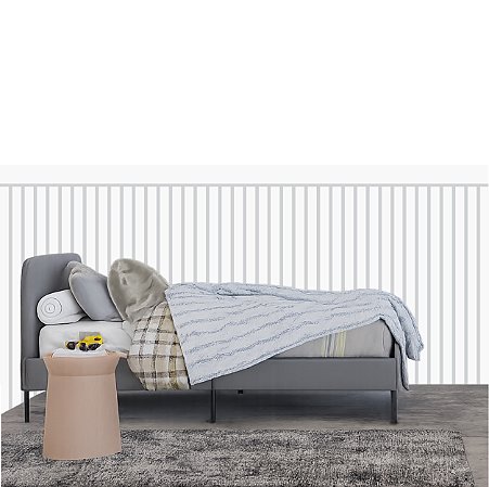 Adesivo Ripado Fino Cinza