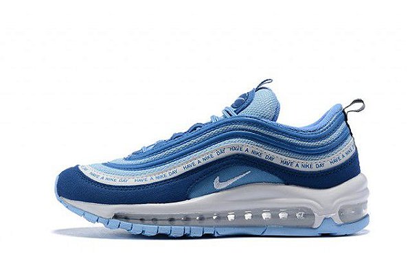 Tênis Nike Air Max 97- Azul Claro Masculino |Importados br - Importados Br  - Preço Baixo é Aqui