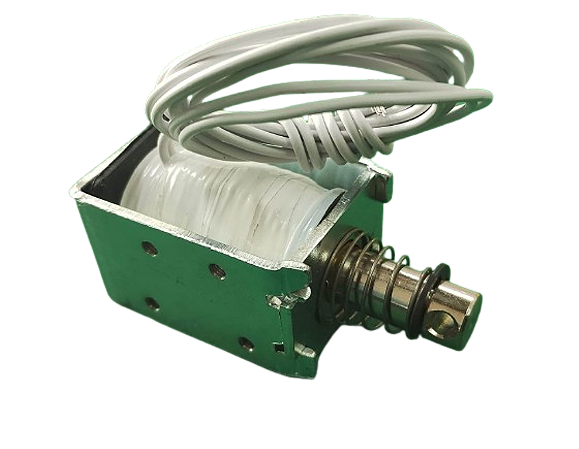 Bobina (solenóide) 24 Volts - catraca (roleta) Wolpac (ÔNIBUS) – 4 braços