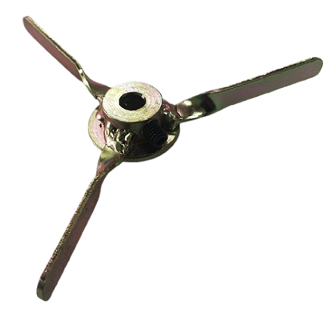 Aranha (acionador do relógio mecânico) catraca 3 braços Foca - CA3BR