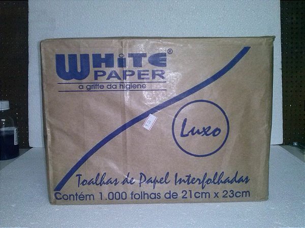 Toalhas de papel Interfolhadas 1.000 folhas