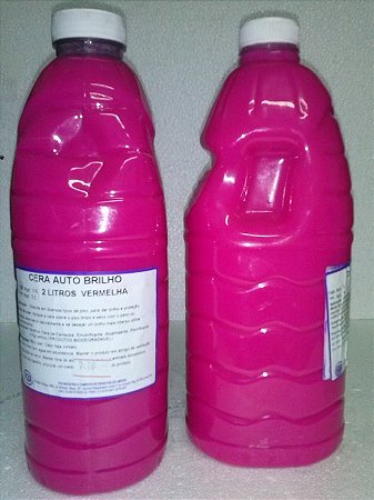 Cera auto brilho vermelha 2Lts