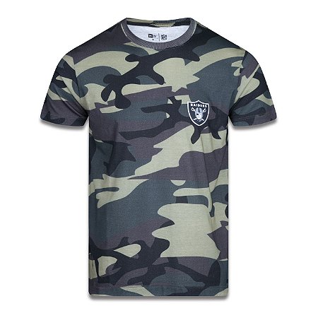 Camiseta New Era Las Vegas Raiders NFL Military Total