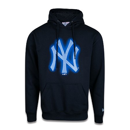 Moletom Canguru New Era New York Yankees MLB Space Glow