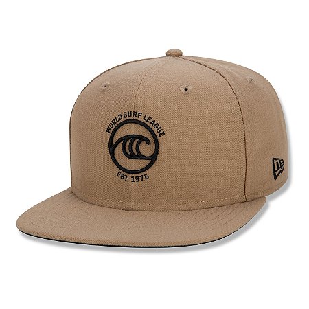 Boné New Era WSL World Surf League 950 Strapback Basic Caqui