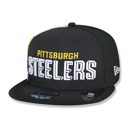 Boné New Era Pittsburgh Steelers 950 Draft Font Aba Reta