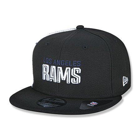 Boné New Era Los Angeles Rams 950 Draft Font Aba Reta