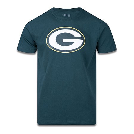 Camiseta New Era Green Bay Packers Basic Logo Verde