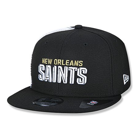 Boné New Era New Orleans Saints 950 Draft Font Aba Reta